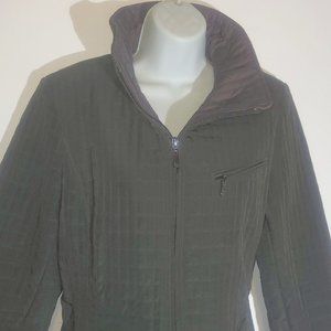 St, John's Bay stylish lined Jacket, black in size Medium
